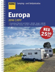 ADAC Camping- und Stellplatzatlas Europa 2016 - 2017