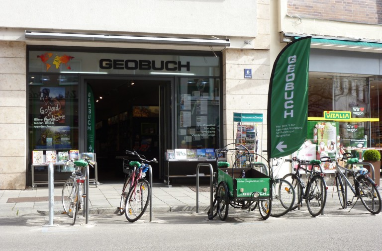 GEOBUCH – jetzt neu mit Fahrradstellplätzen!!