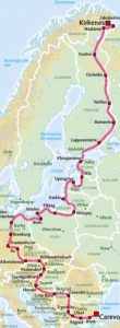 Iron Curtain Trail Route